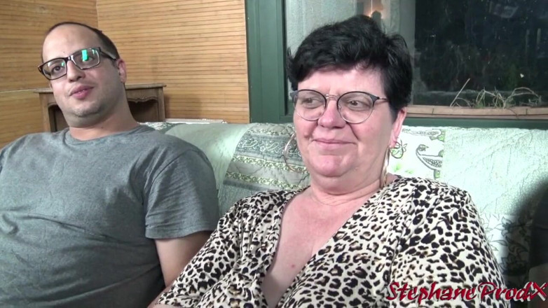 Stephprodx: Ariane fucks three shy dudes