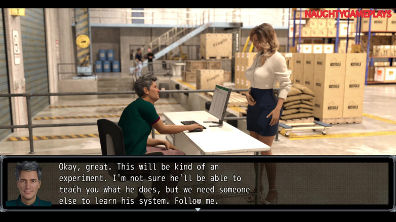 Naughty gameplays: 사무실 마누라 (01부) J. S. 집사