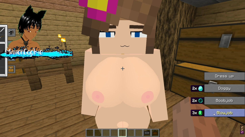 Manor Cookie: Minecraft Jenny Mod Fapcraft Různé sexuální animace pro Jenny