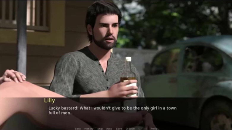 Visual Novels: Pine falls part 21