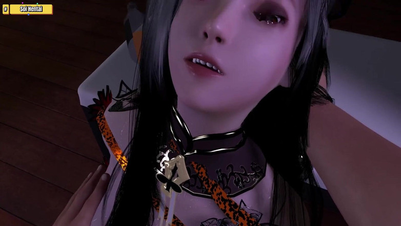 Soiyu Hentai: Głębokie gardło i pieprzyć gorącą laską - Hentai 3D Bez cenzury V256