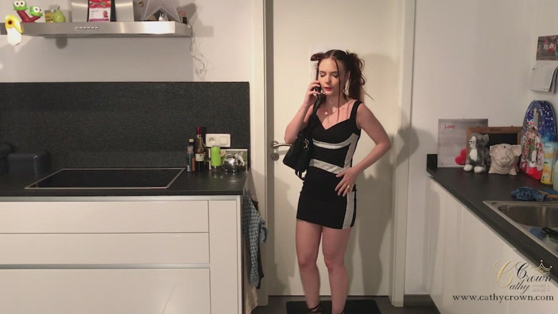 Cathy Crown Production: I Jerk My Ass off with a Cucumber