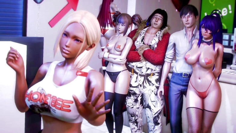 Joystick Cinema: Waifu Academy -( Haruka Scenes )- Pt 01