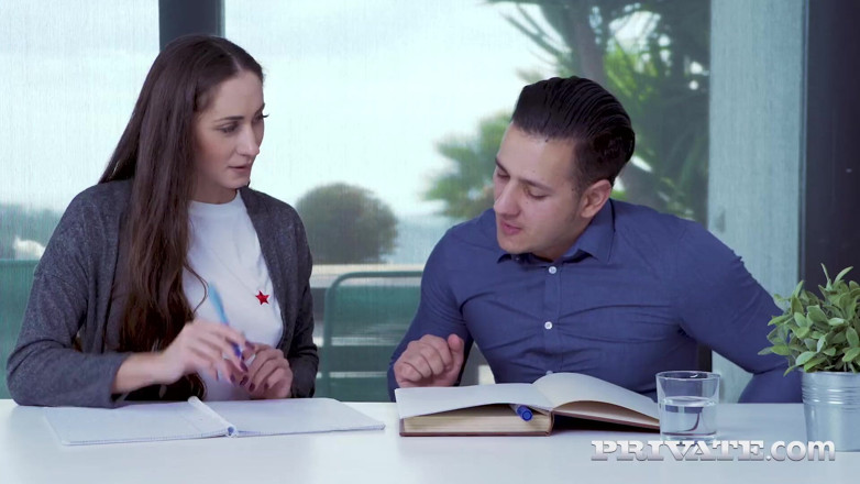Private.com: Aruna Aghora is learning French with her hot teacher Anthony...