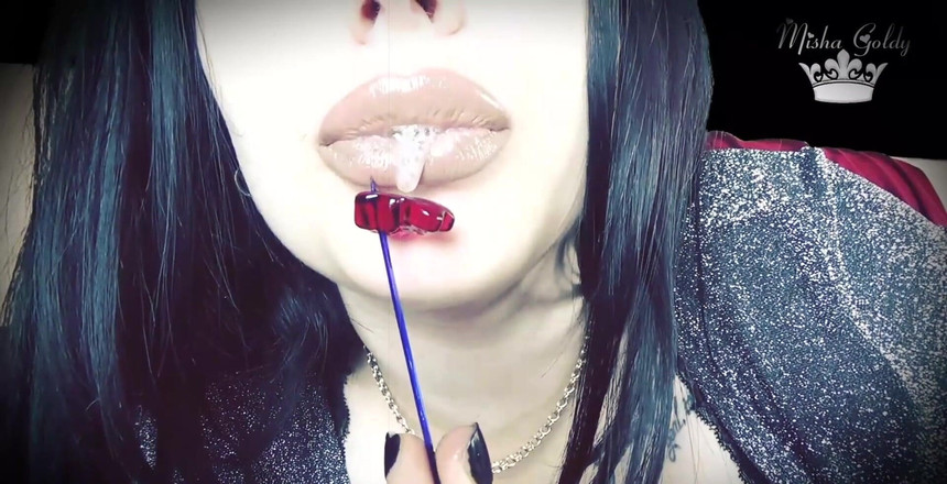 Goddess Misha Goldy: Ny video! Magi potion fick dig att gummy bära