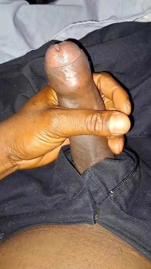 Big Black Cocks Cumming: Nata4sex strocking my bid black cock