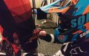 Sneakersmax98: Motocross Guy Jerks off After Sex to His Partner