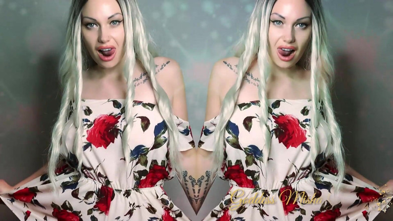 Goddess Misha Goldy: De lieve terugval-fantasie!!