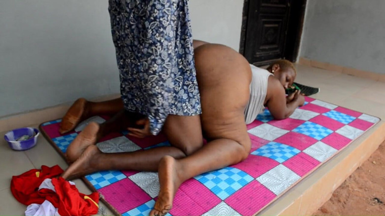 NACKME_PRODUCTION: Blind Man Almost Got Caught Fucking a Benevolent BBW Outside