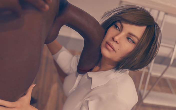 Sex-wiz: Cora Episode 1, 2: Beautiful Horny MILF Fucked by Huge Black Cock (creampie...