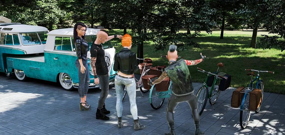 Miss Kitty 2K: Милфы из Санвилля - эпизод 46 - это слишком большой, Foxie2k