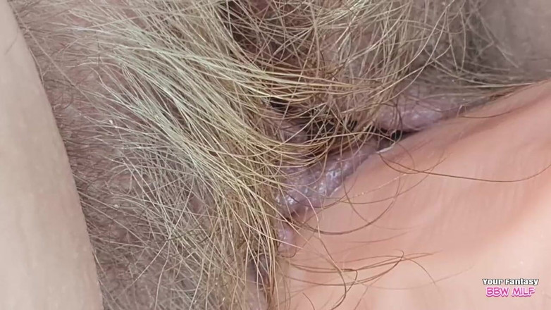BBW_Wife: Xuất tinh chơi với lồn đầy lông của dì