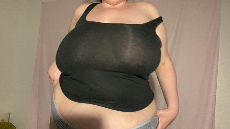 cutejayne: Big Tit BBW Play with Tits in Your Face