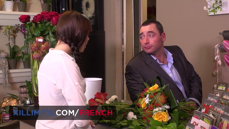 French girls at work: Threesome and anal sex with 2 french teens