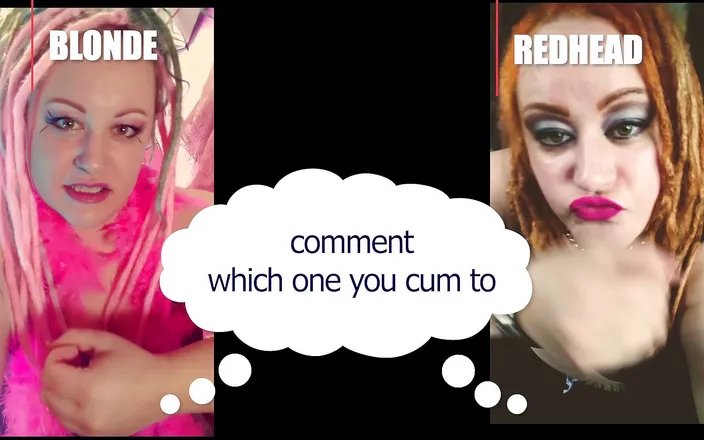 Campsissyboi: Comment which one made you cum blonde or redhead straight...