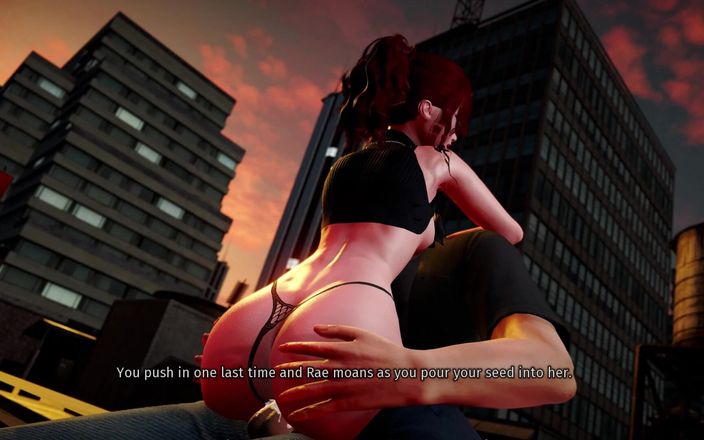 3D cartoon porn: A House in the Rift 83 - Sex in Rooftop