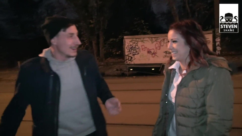 Steven Shame: Public 69: in park, this Bavarian brunette gives blowjob and I...