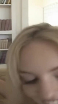 Adorable 18yo Blonde Takes Deep Anal Like a Professional Slut