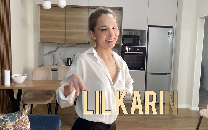 karina_lin: Emlakçı Lil Karina satışta ana sınıfını gösteriyor