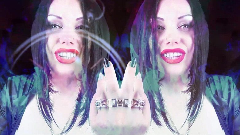 Goddess Misha Goldy: Ipnotizzante intox-fantasy &amp; ASMR &amp; contatto visivo &amp; istruzioni per sborrare