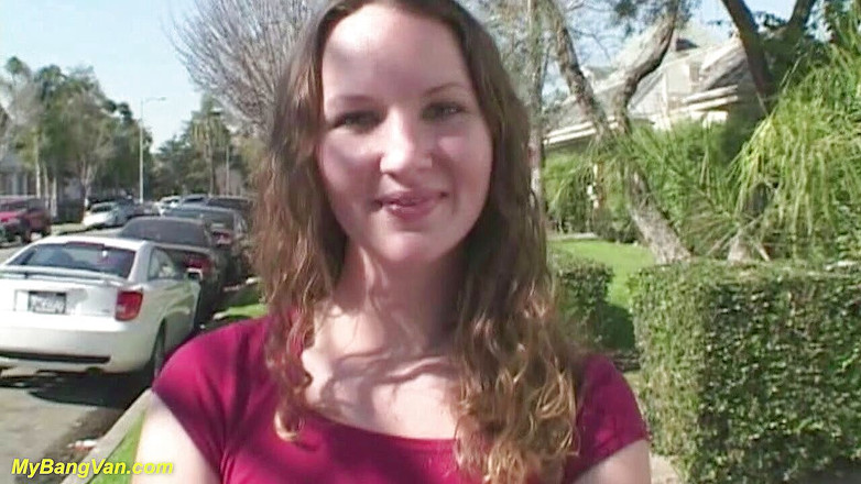 My Bang Van: Curvy teen first time bang van fucked