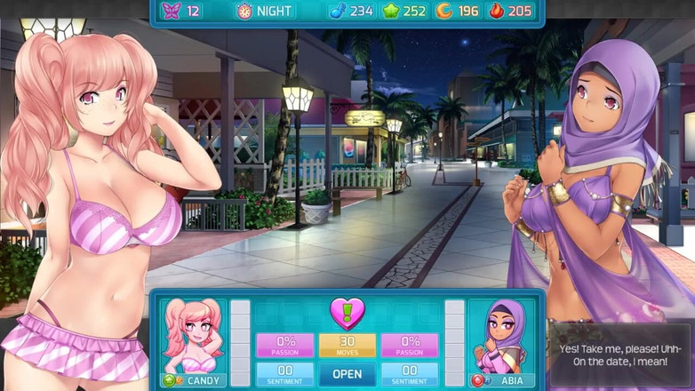 LoveSkySan69: HuniePop 2 - двойное свидание - часть 11, лесбийское хентай искусство Лавскисан
