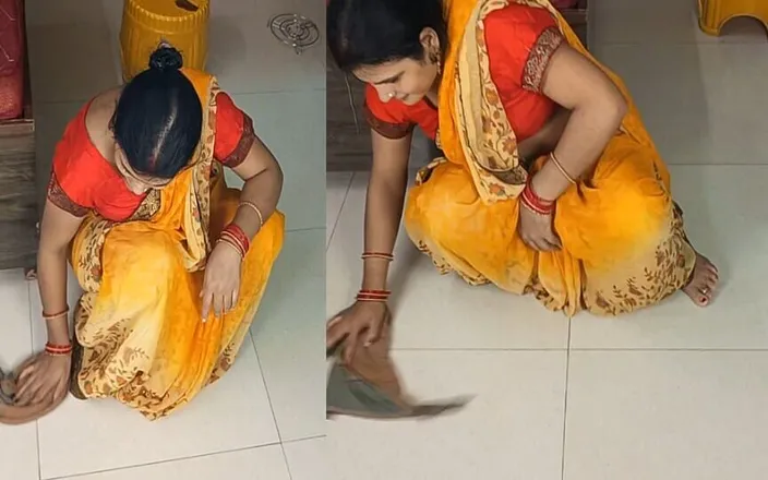Pyaripooja22: The Master Excites the Young and Beautiful Maid in Private...
