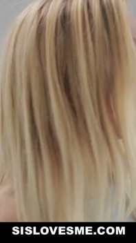 Bored little stepsister Alexa Grace caught masturbating