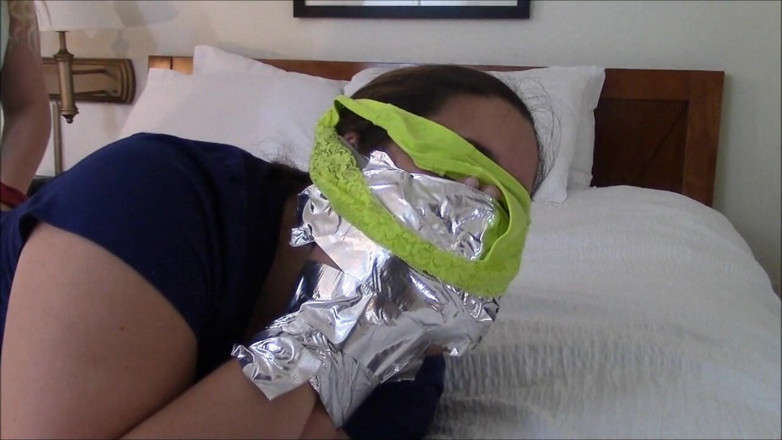 Selfgags classic: Backstabbing roommate: bound, spanked &amp; humiliated!