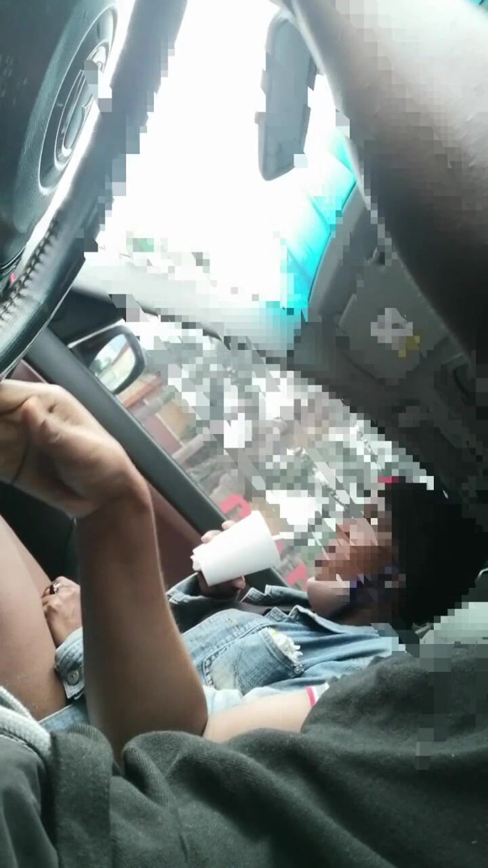 Afrocouple: Damn, I Suck It in the Car