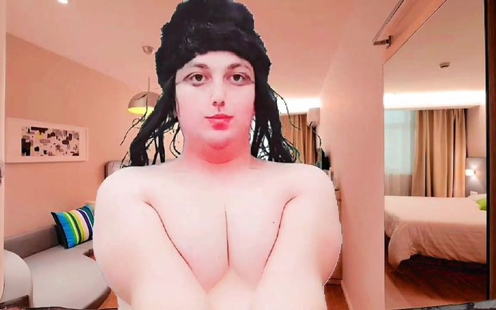 Kitty_Cross: Zelené sexy šaty Roztomilá Shemale Ladyboy