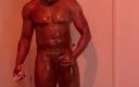 Maskedloki9 Gay Solo: Oiled Solo BBC Fun