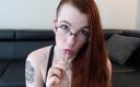 Lily O'Riley: Screengrab Lollipop Licking