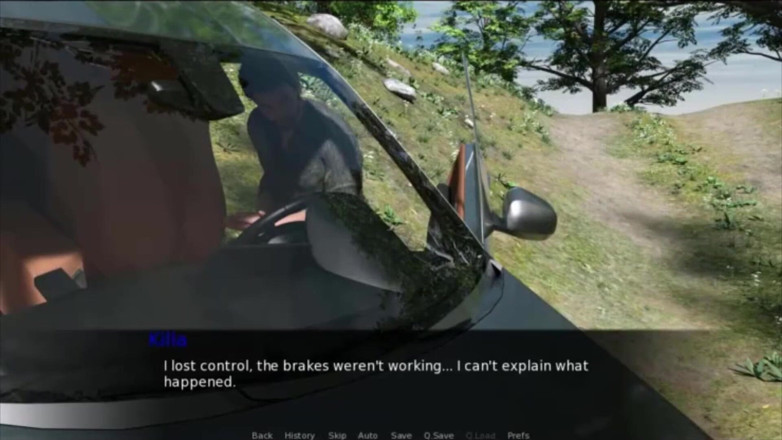 Visual Novels: Pine falls part 7