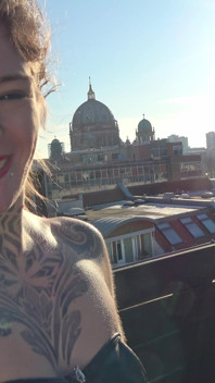 Spontaneous Blowjob Over the Rooftops of Berlin