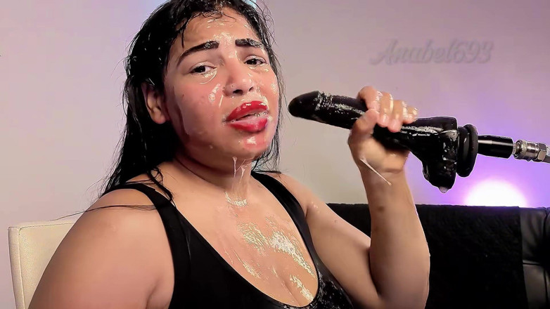 anabel693: Bofetadas Y Deepthroat Extremo