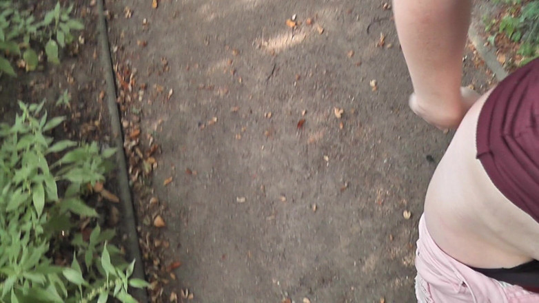 Spermalicious: Outdoor recognised, German asshole quicky in the park