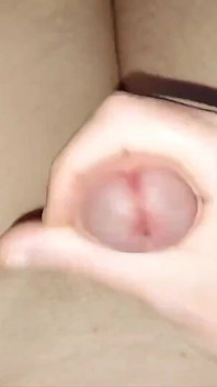 Young Man Masturbating and Moans Loud, Dick Explode. Closeup Cumshot - Xstepmommyx
