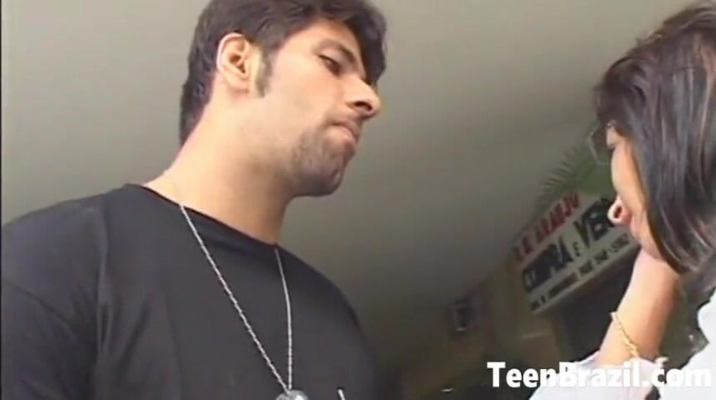 Teen Brazil: Brazilian Teen Fucks the Camera Mans Big Cock