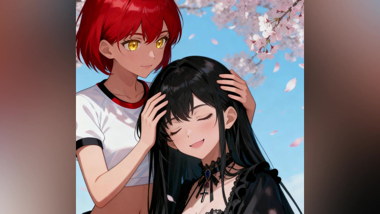 Sdanimacionescol: Akari &amp; Yuki Digitacion Lesbiana Bajo El Árbol- Anime- Audio En Español-...