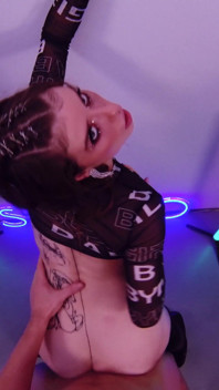 Dripping Creampie for Hot Tattooed Chic Eden Ivy