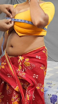 Dress Tailor Fucks Big Boob MILF Then Cum Inside Her Pussy