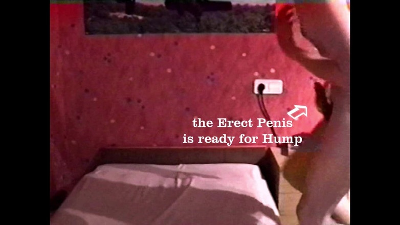 Mark Hannes: Ерегувати пеніс, сеча і мастурбація з горбом, камера hi8