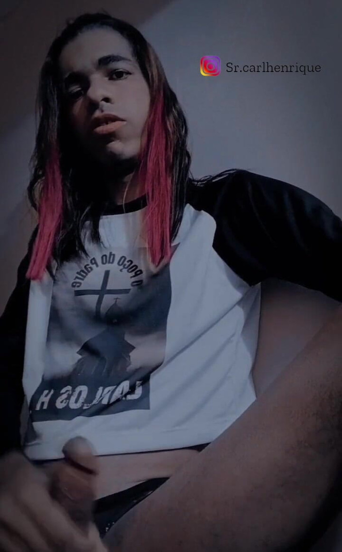 Carlos Henrique: 핫한 자위하는 맛있는 마른 소년