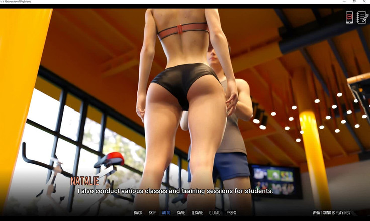 Erotic Krisso: Университет проблем - дрочка и минет от чернокожей