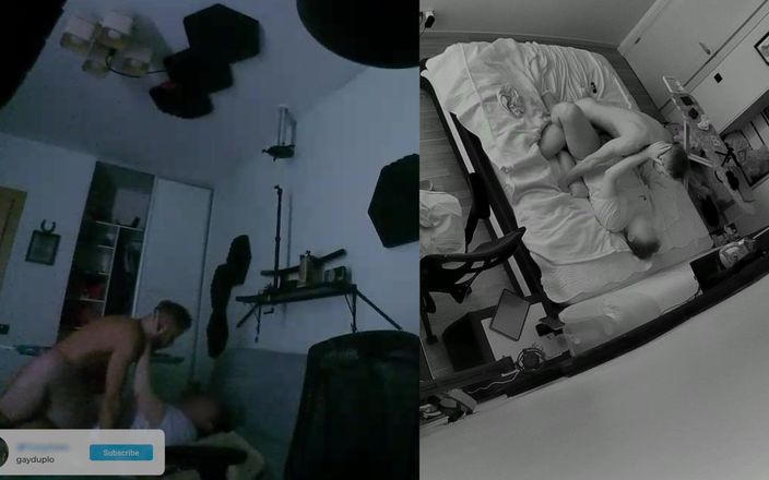 GayDuplo: Twink Couple Caught Fucking on Nest Camera Bare with Deep...