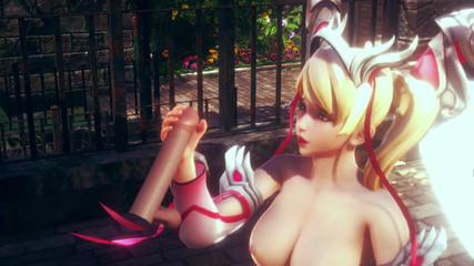 H3DC: 3D Hentai Overwatch Mercy honí tvého ptáka