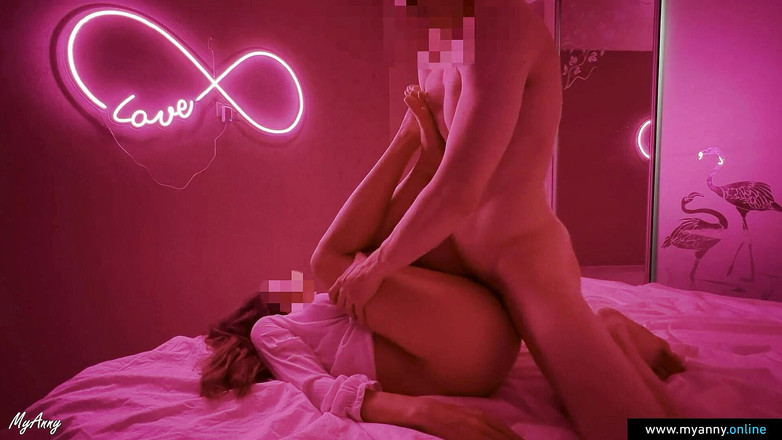 MyAnny: Cute girl sucks my dick and fucks after a party