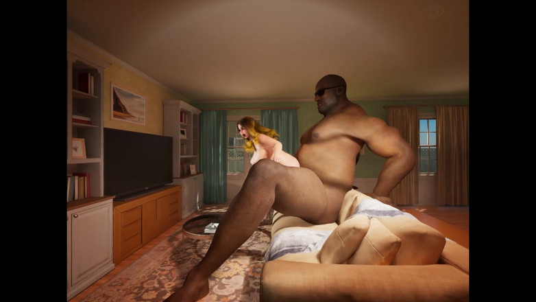 Denis animation: 大奶子侏儒和黑人巨人