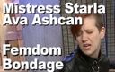 Picticon bondage and fetish: Госпожа Starla и Ava Ashcan, женское доминирование, бондаж для Ce Кульминация